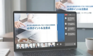機能性表示食品の「自己点検報告」ポイント解説セミナーを開催しました